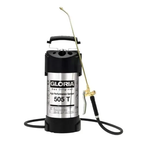 GLORIA 505 T, Pulvérisateur en acier inoxydable haute performance de 5L
