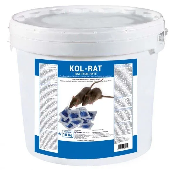 RATICIDE KOL RAT PATE FRAICHE-Appâts pâtes fraîches anti rats et souris